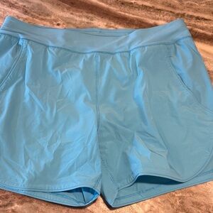 Lands' End Light Blue Women's Swim Shorts